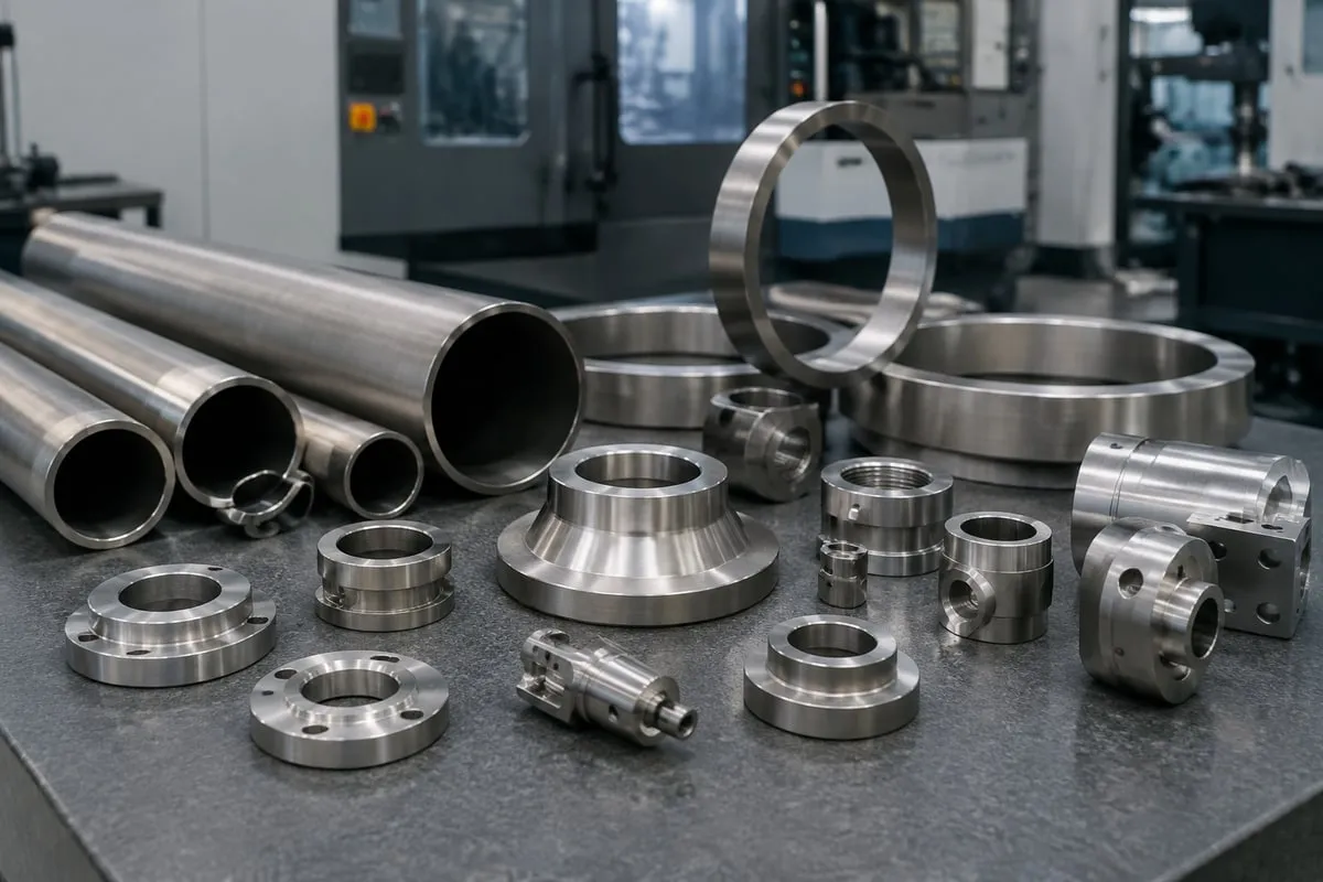 Titanium Tube / Ring / Custom Parts image 1